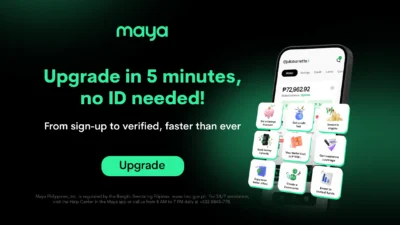 Photo from the official Maya press kit for the Maya ID-less verification account upgrade announcement