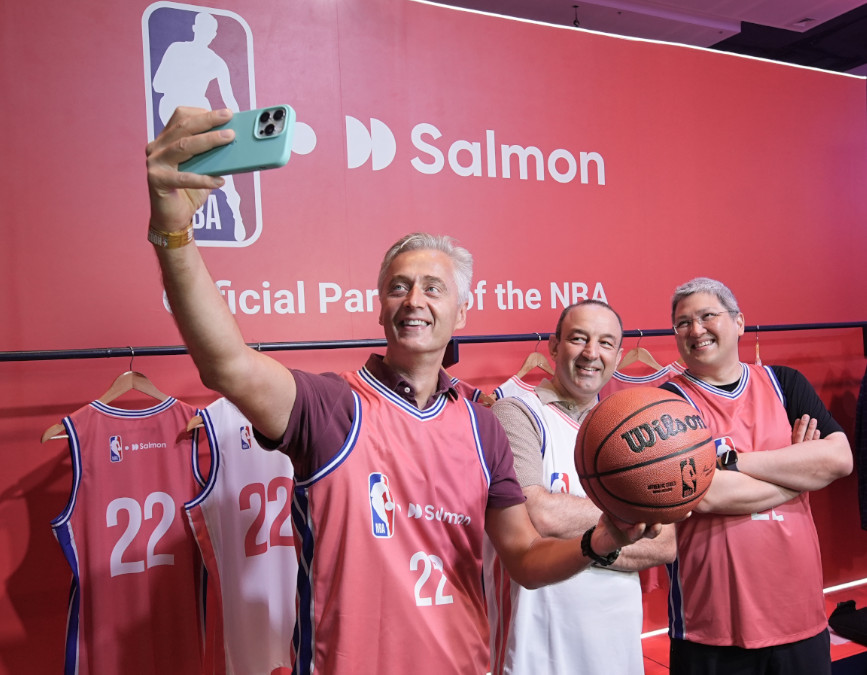 Salmon x NBA partnership 3