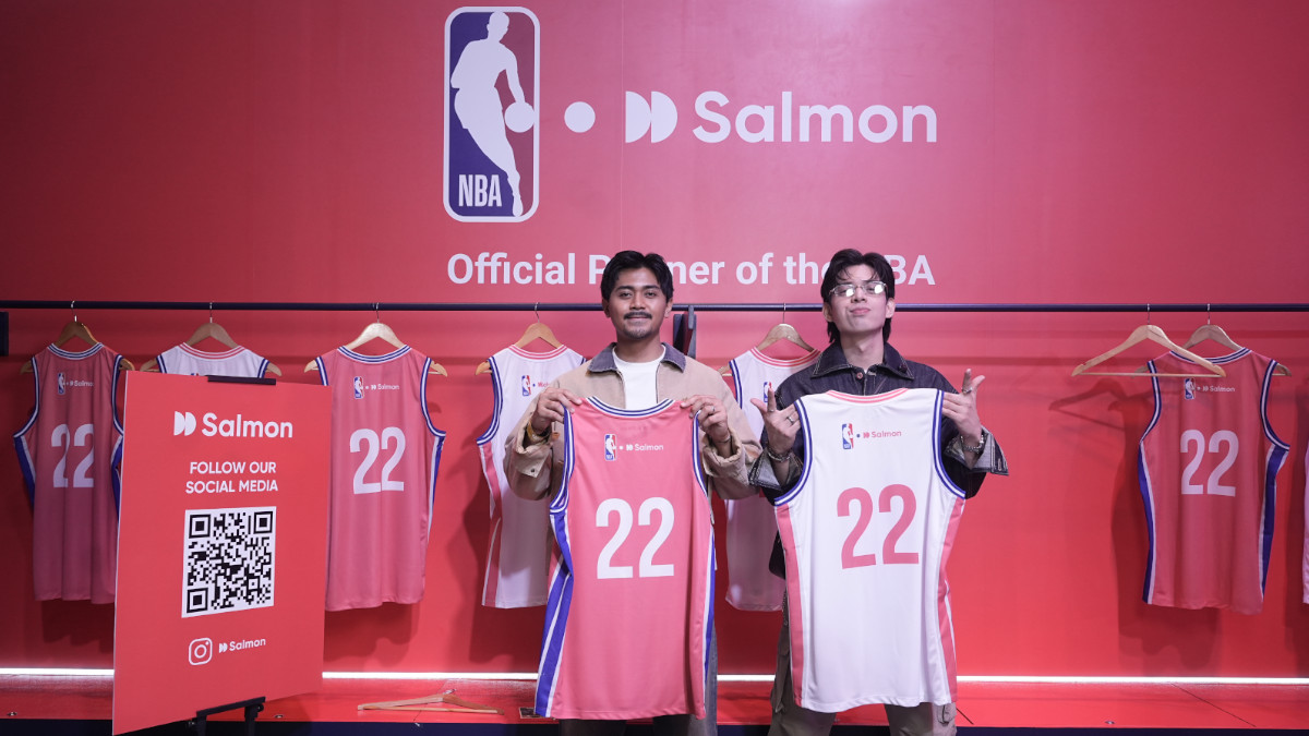 Salmon x NBA partnership 4