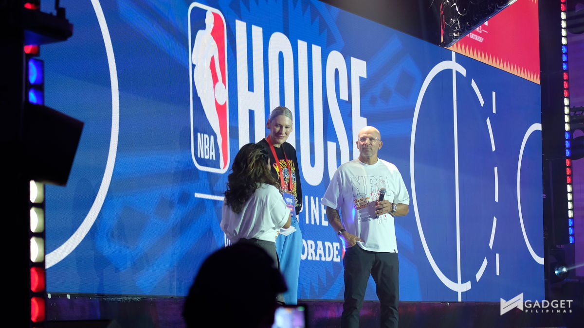 Salmon x NBA partnership NBA House Philippines Jason Kidd and Lauren Jackson