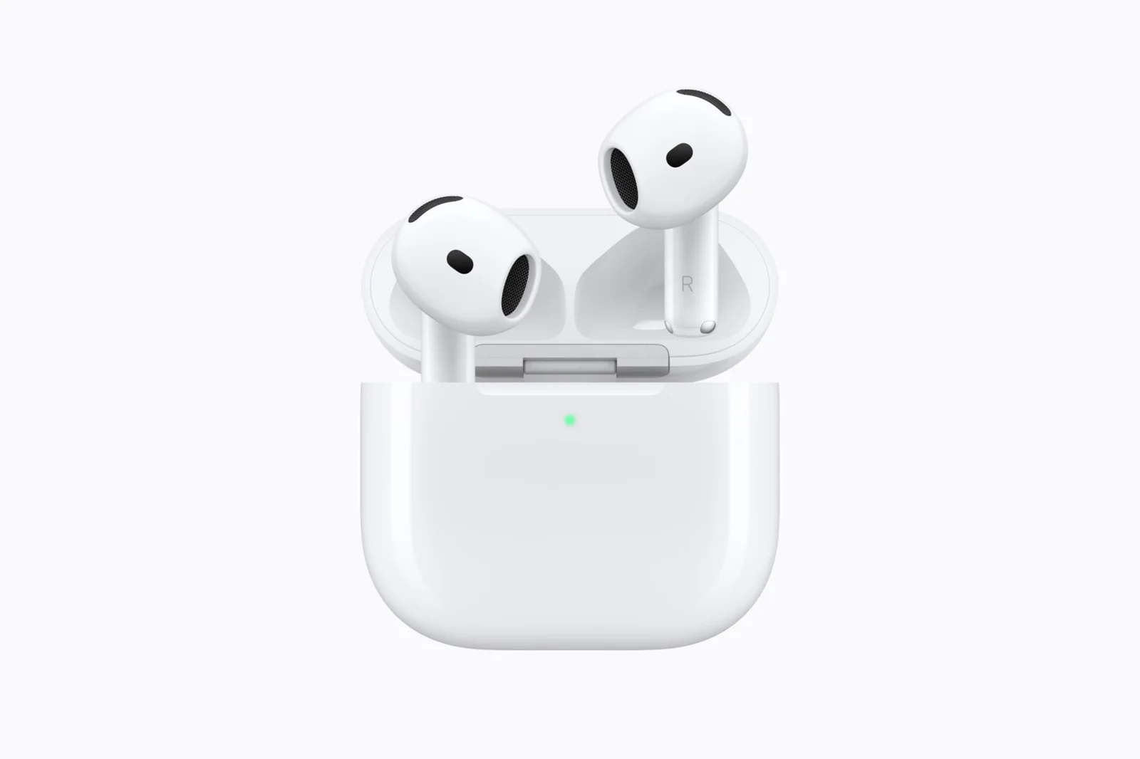 AirPods 5 with their charging case