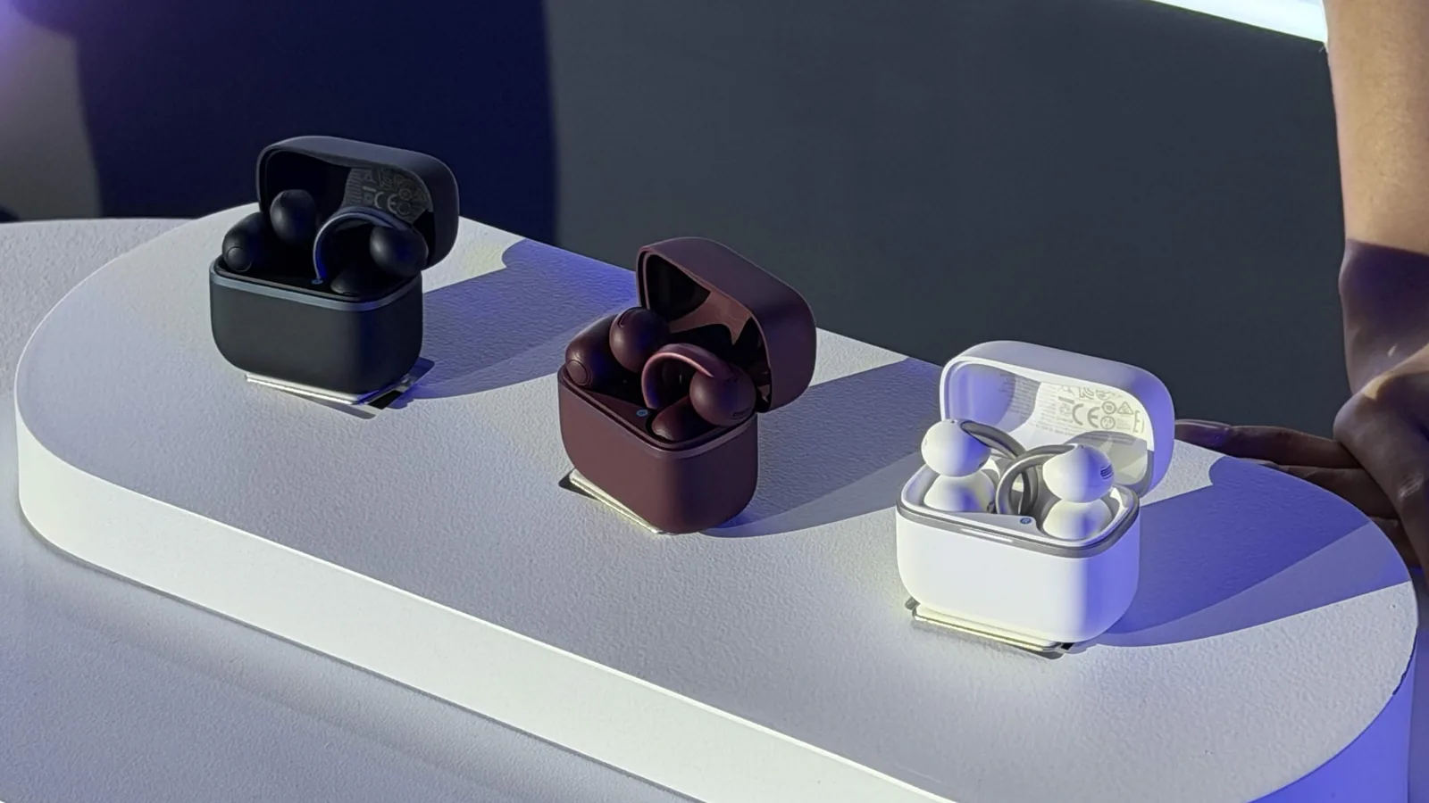 Anker soundcore AeroClip 2 earbuds on display at the Anker Philippines local launch