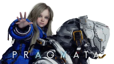 Pragmata key art from Capcom, one of the two games featured in the Capcom TRYX AIO coolers collaboration