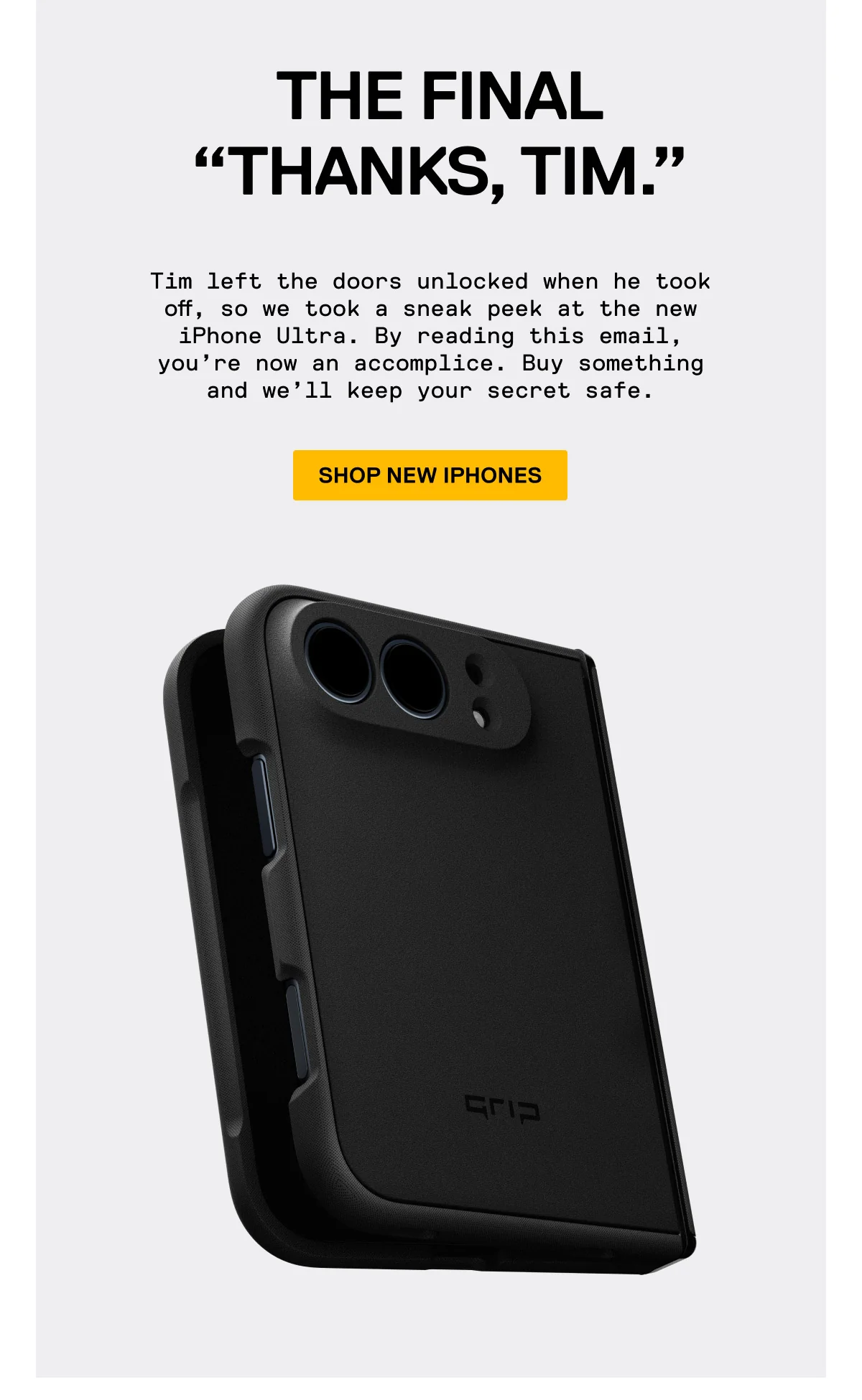 dbrand iphone ultra grip
