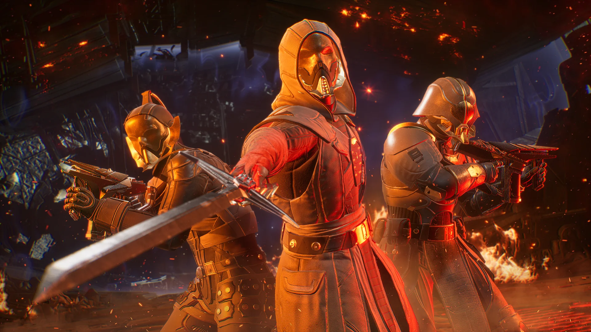 Sardaukar armor sets and weapons from the Filmic Archive DLC in Dune: Awakening