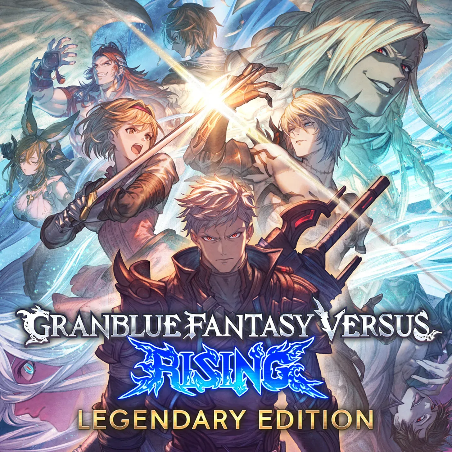 Package art for the Granblue Fantasy Versus: Rising Legendary Edition on Nintendo Switch 2