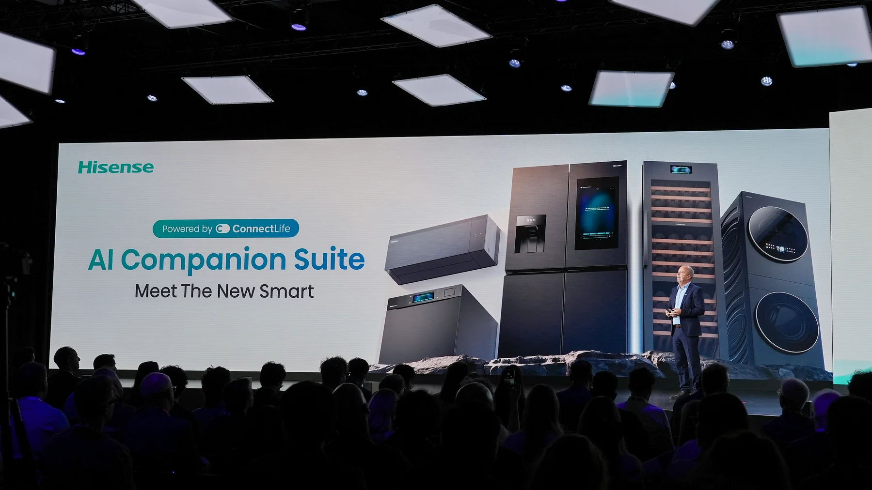 Hisense AI Companion Suite keynote at IFA 2026