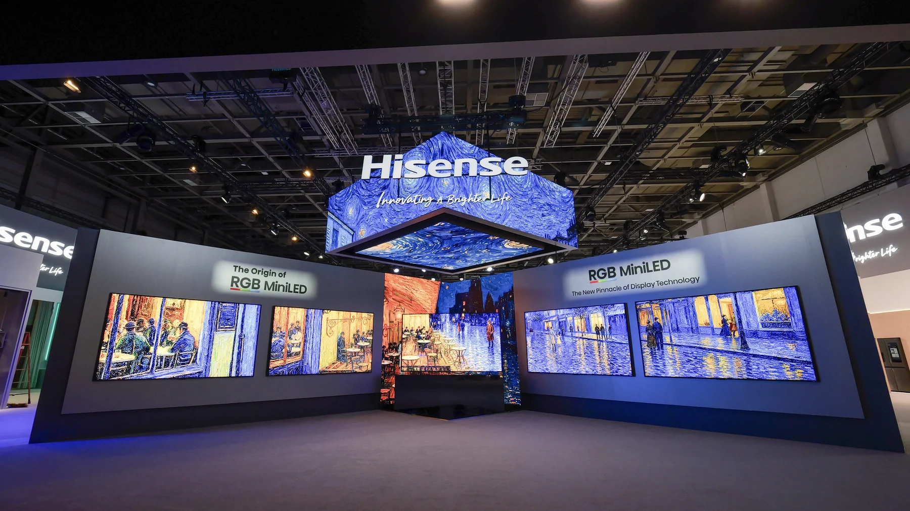 Hisense RGB MiniLED display at IFA 2026
