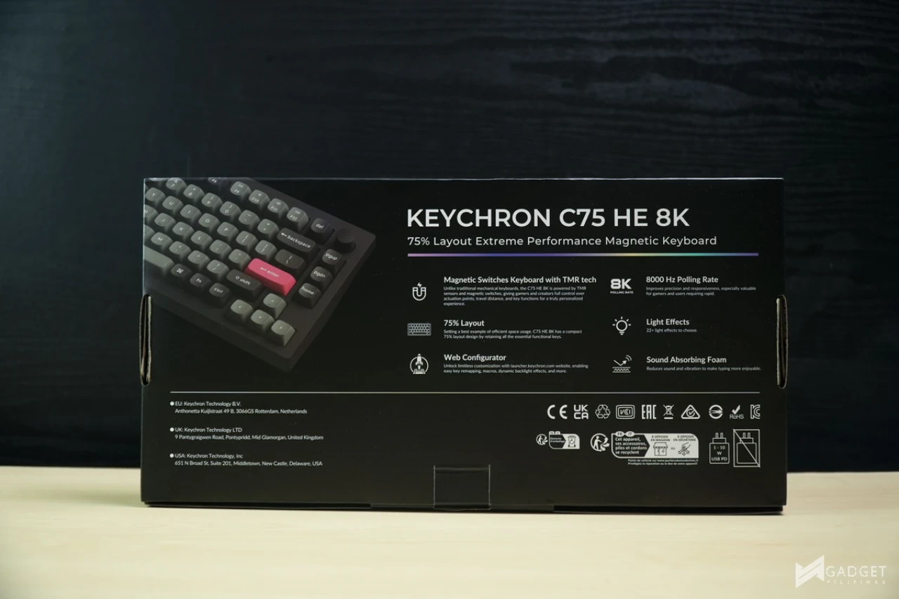 keychron c75 he 8k tmr keyboard review 75