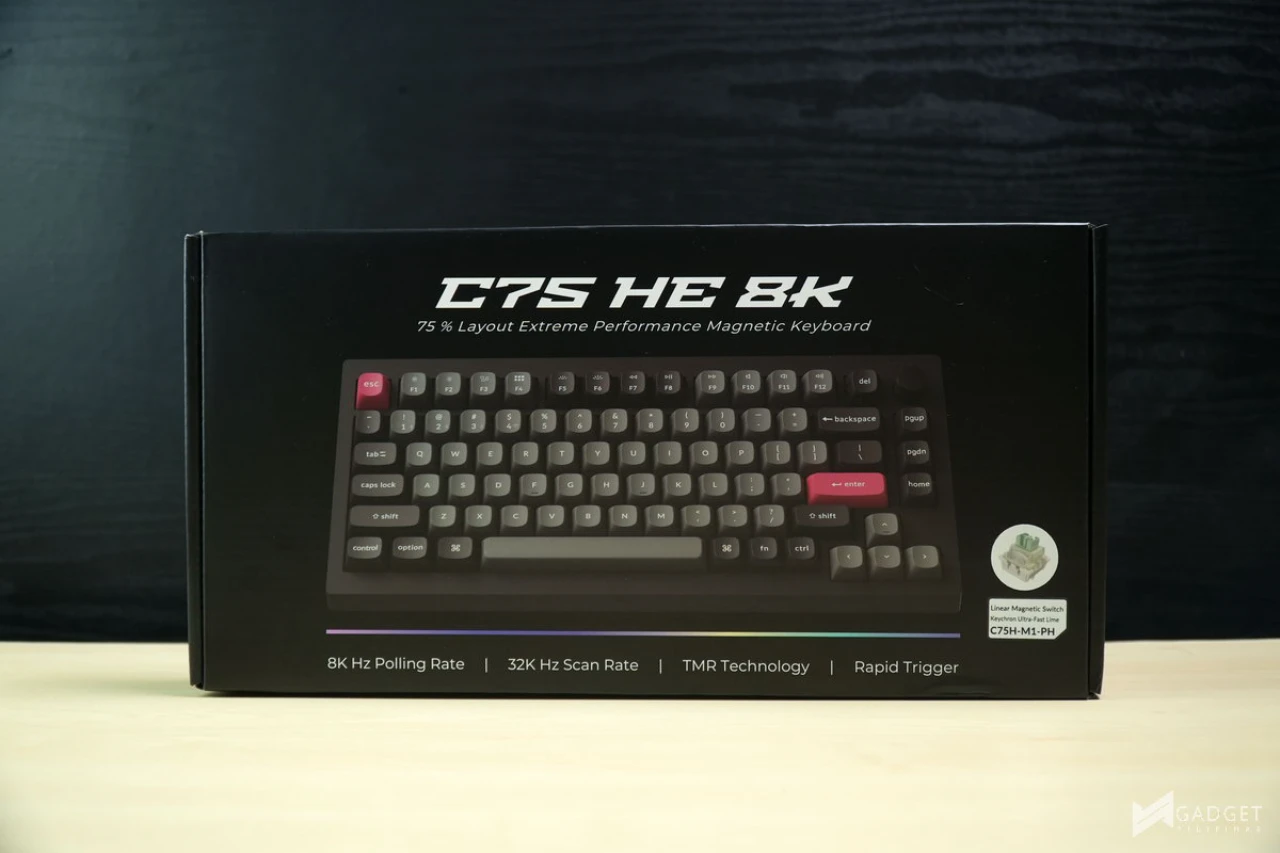 keychron c75 he 8k tmr keyboard review 83