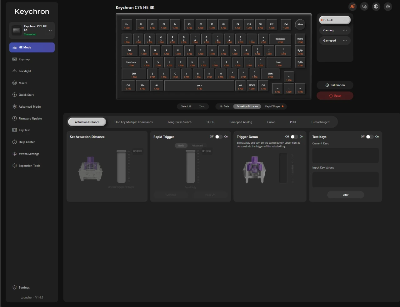 keychron c75 he keyboard review ph 6