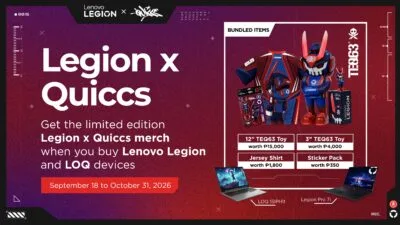legion x quiccs promo keyart