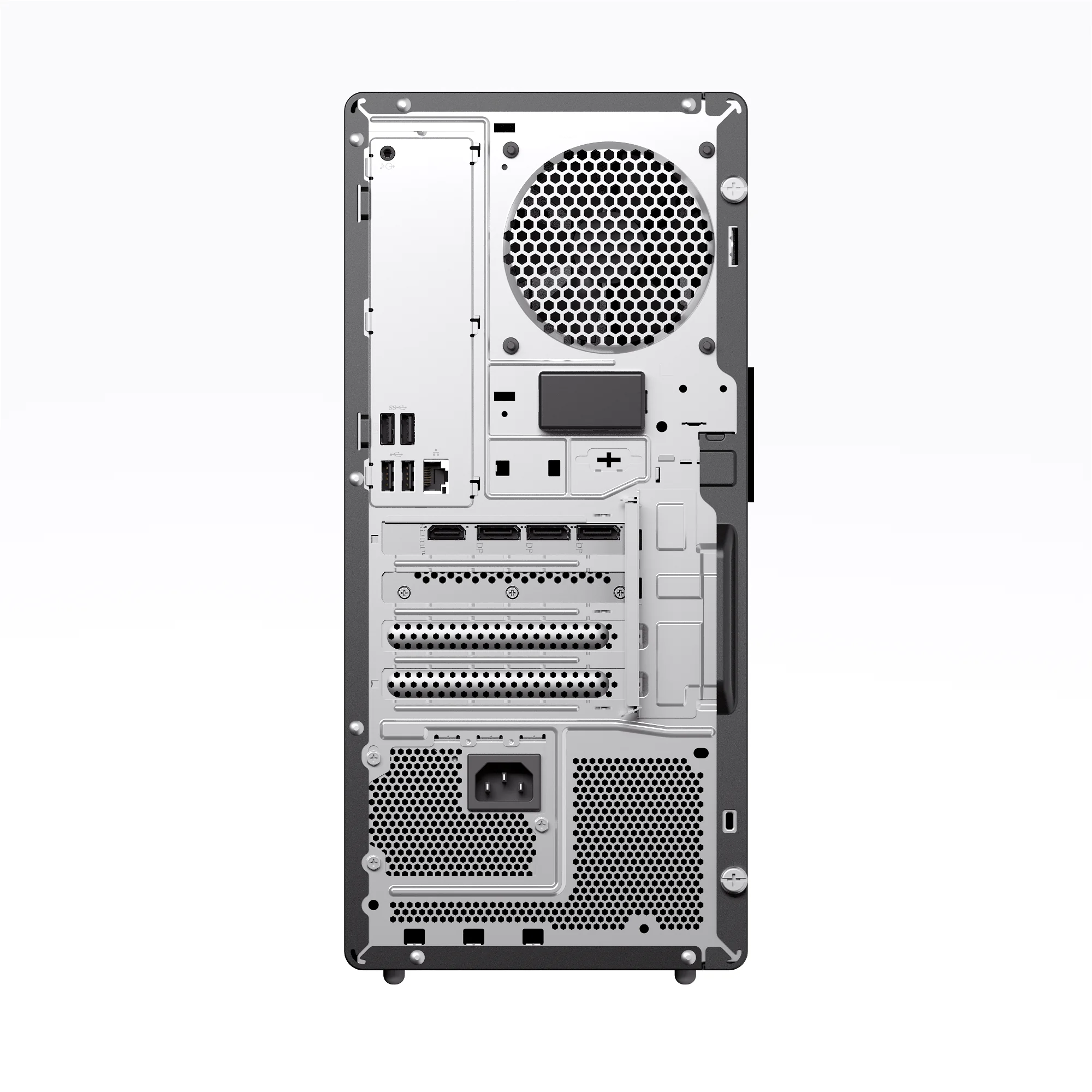 Lenovo LOQ Tower 17IRH11 rear view