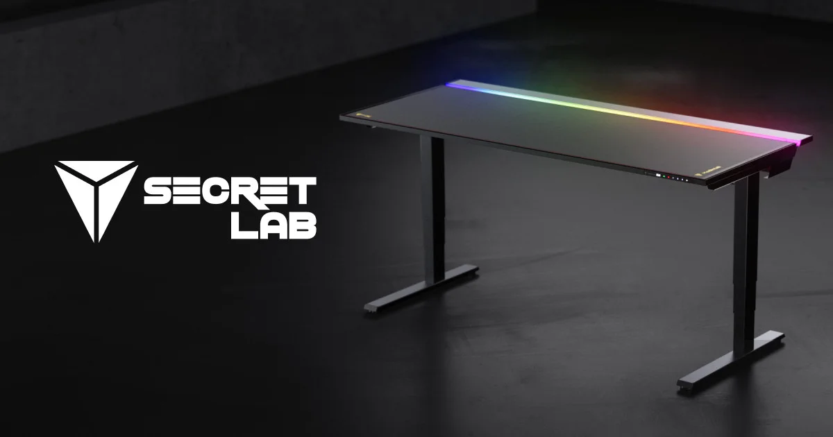 MAGNUS Pro Philippines sit to stand desk with RGB lighting
