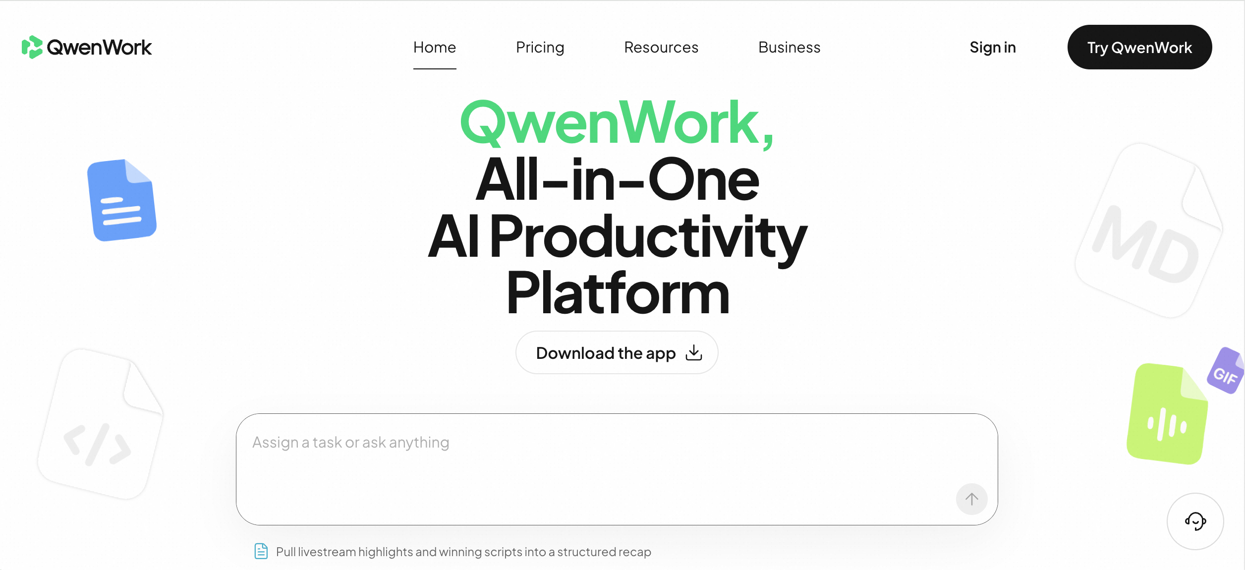 qwenwork international edition