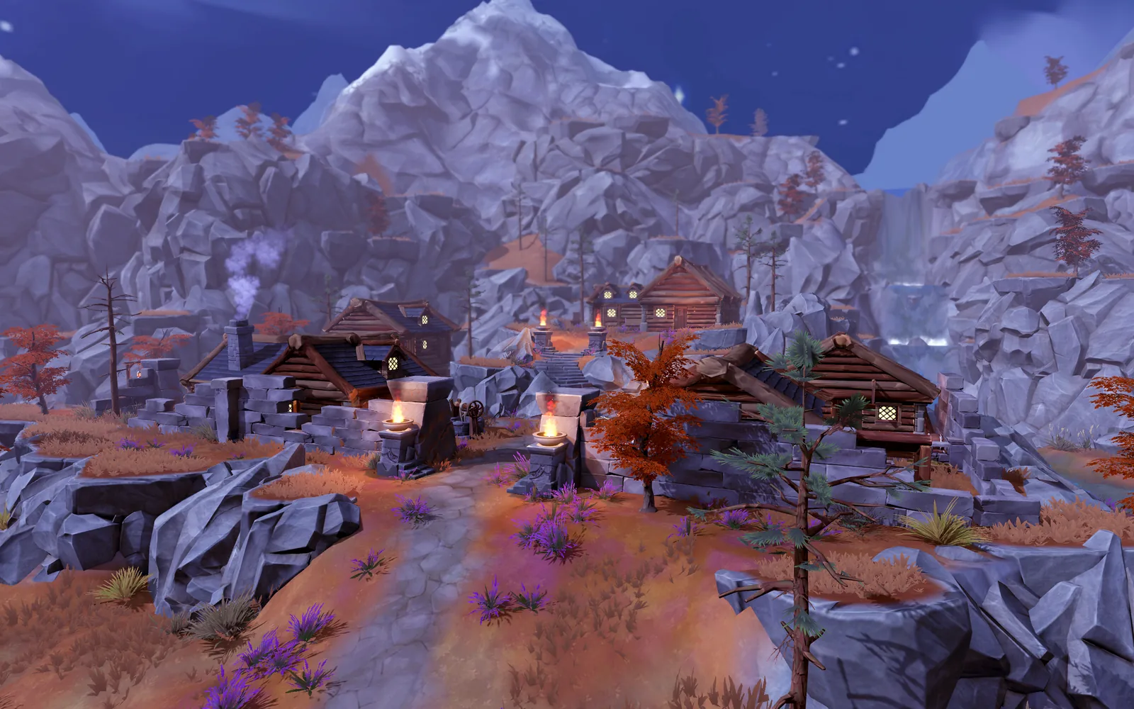 Heathervein village and its stone quarry in RuneScape Havenhythe Part II