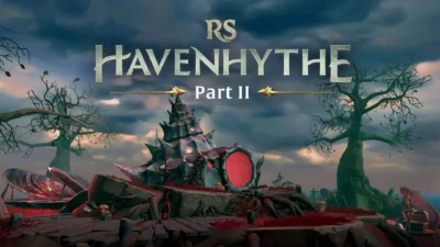 RuneScape Havenhythe Part II key art for the eastern island expansion