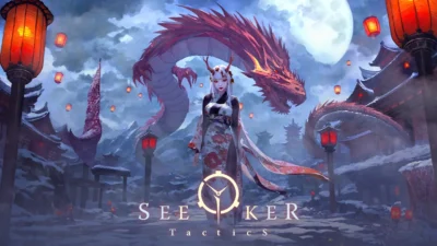 Key visual for Seeker Tactics, one of the Taiwanese indie games on the TCA booth at Tokyo Game Show 2026