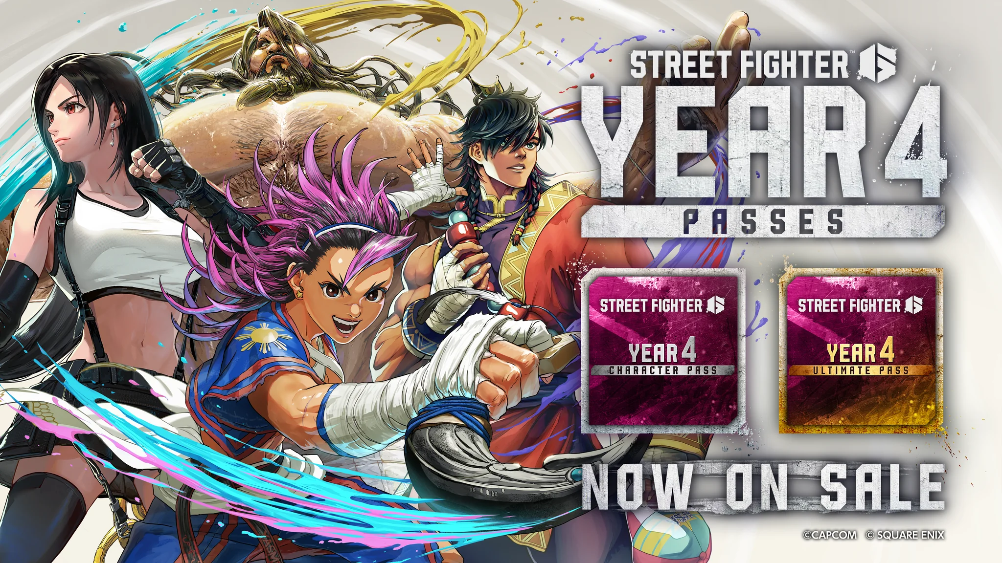 Street Fighter 6 Year 4 pass artwork