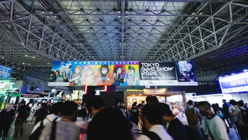 Tokyo Game Show 2026 show floor at Makuhari Messe