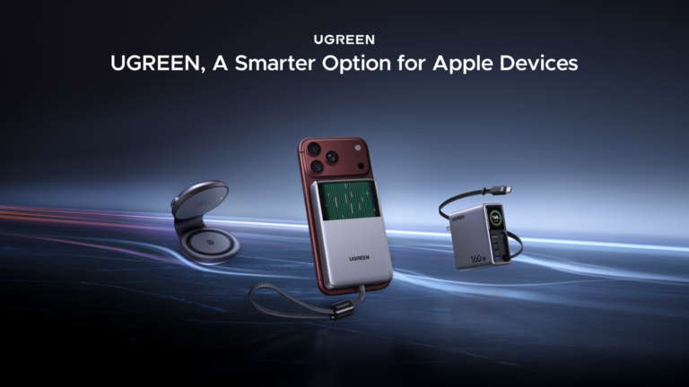 UGREEN MagFlow and Nexode Pro charging series for Apple devices