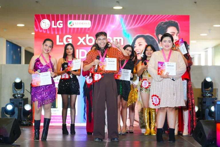 LG xboom Idol 2026 event at Harbor Point Ayala Malls Subic Bay