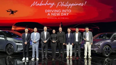 Anne Curtis and XPENG Philippines executives at the XPENG Philippines brand launch