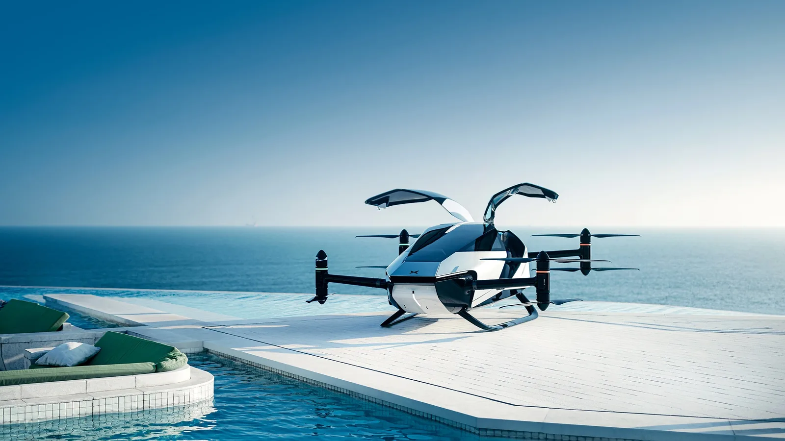XPENG X2 flying car on display at the XPENG Philippines brand launch