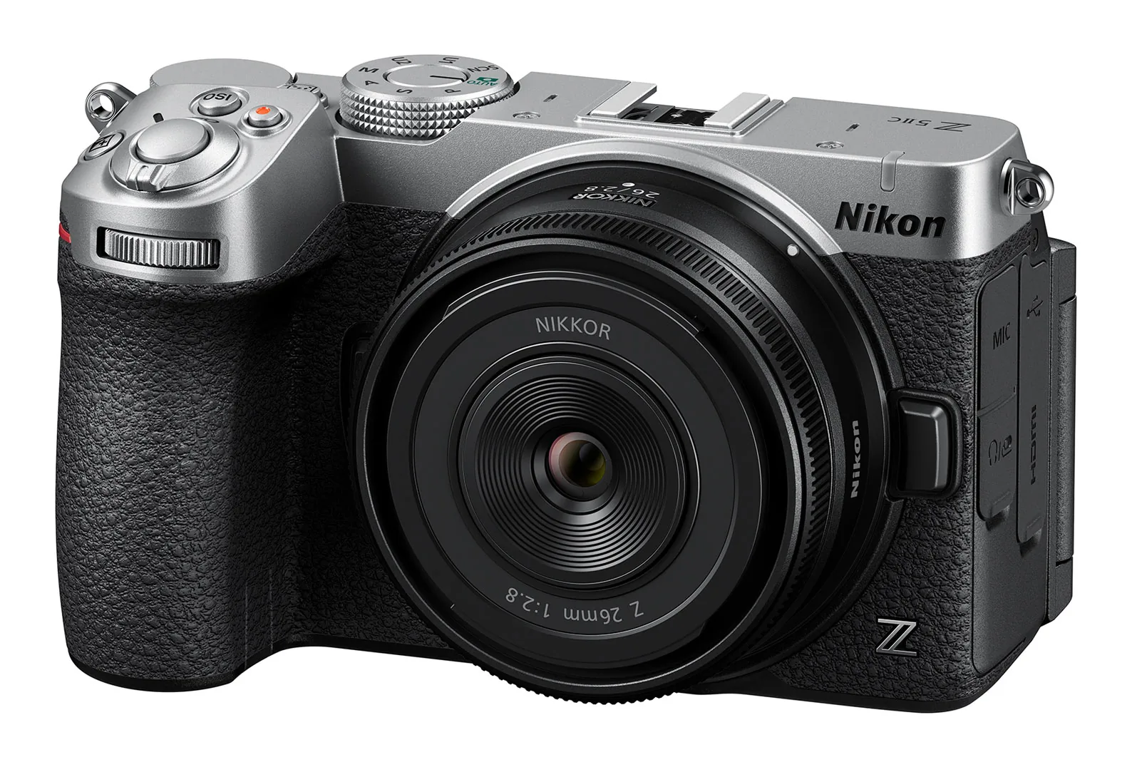 Nikon Z5IIC full-frame mirrorless camera in silver