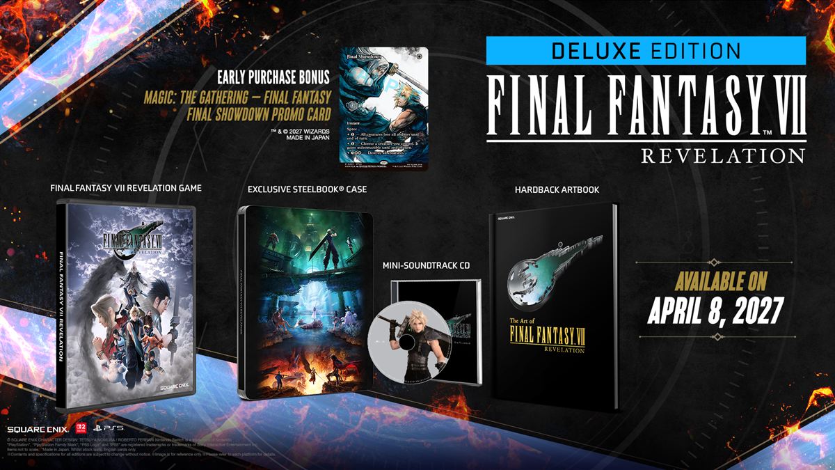 【EN】FINAL FANTASY VII REVELATION Deluxe Physical Edition