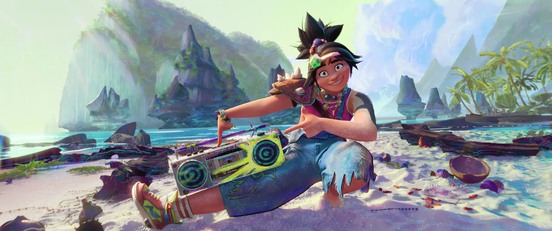 Official Forgotten Island still supplied by DreamWorks Animation