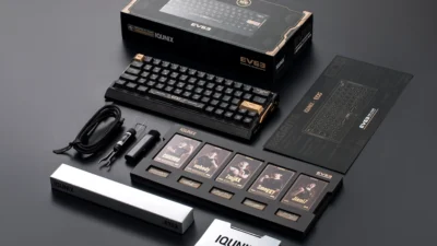 IQUNIX EV63 EDG Edition gaming keyboard