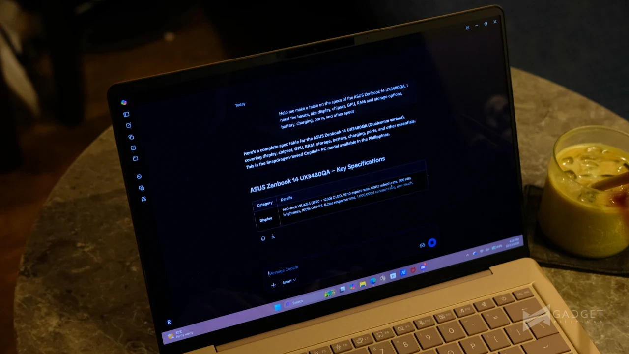ASUS Zenbook 14 featured article Copilot