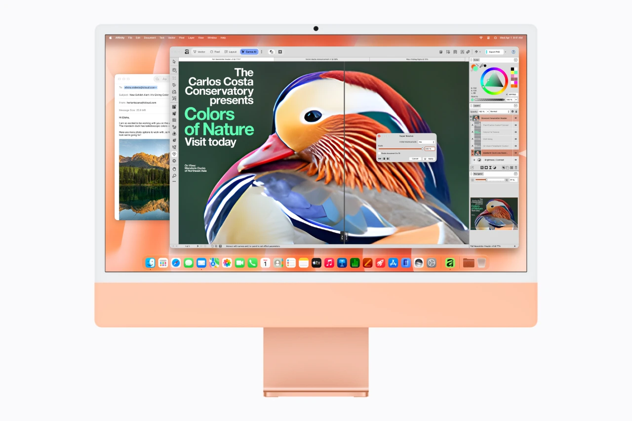 Apple iMac with M6 1