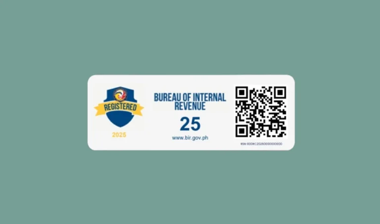 BIR Registration Seal QR