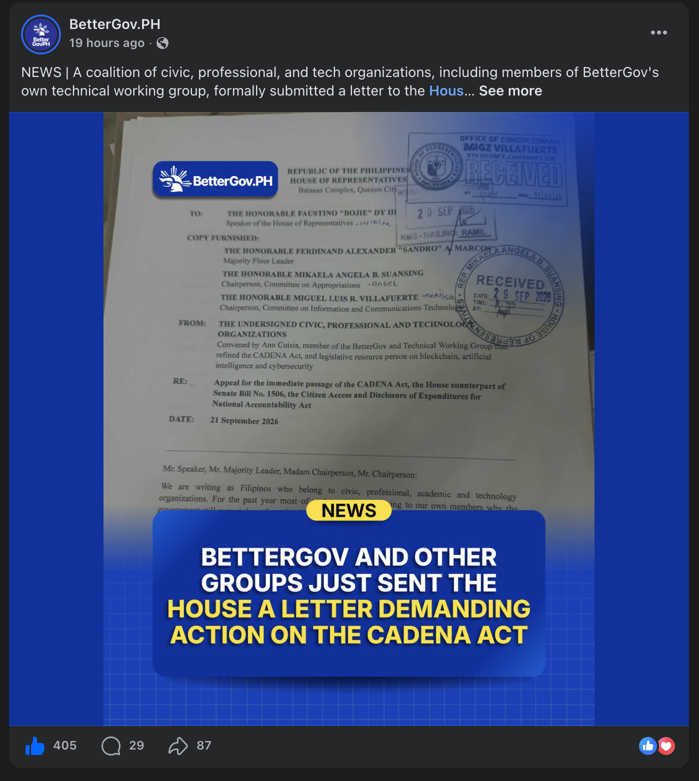 Cadena BetterGovPH
