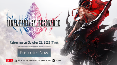 Final Fantasy Resonance launch key art for the first HD-2D entry in the FINAL FANTASY series