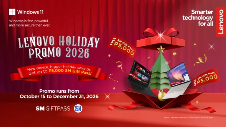 Lenovo Holiday Promo 2026 KV
