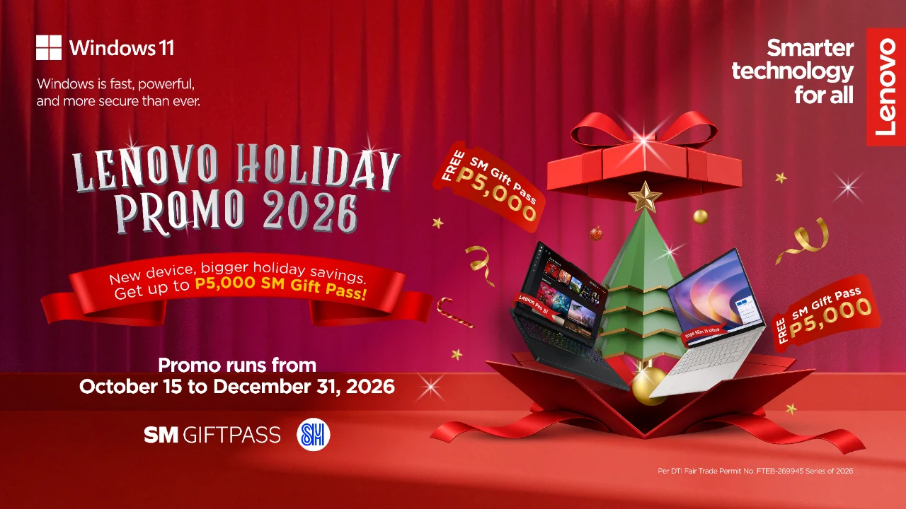 Lenovo Holiday Promo 2026 KV