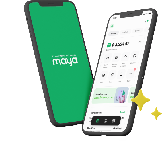 The Maya app running on a smartphone