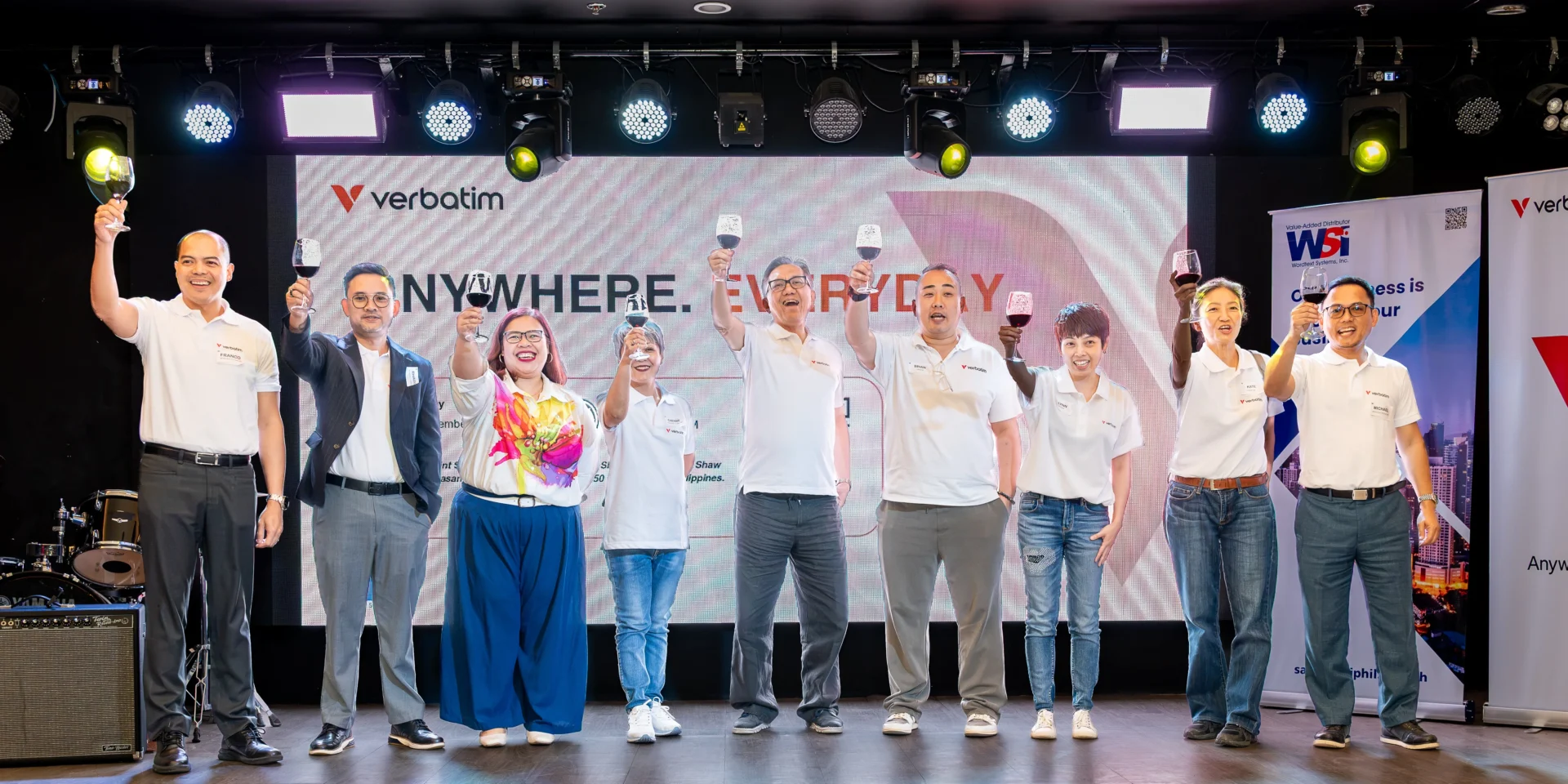 Verbatim WSI partnership launch event in Mandaluyong City