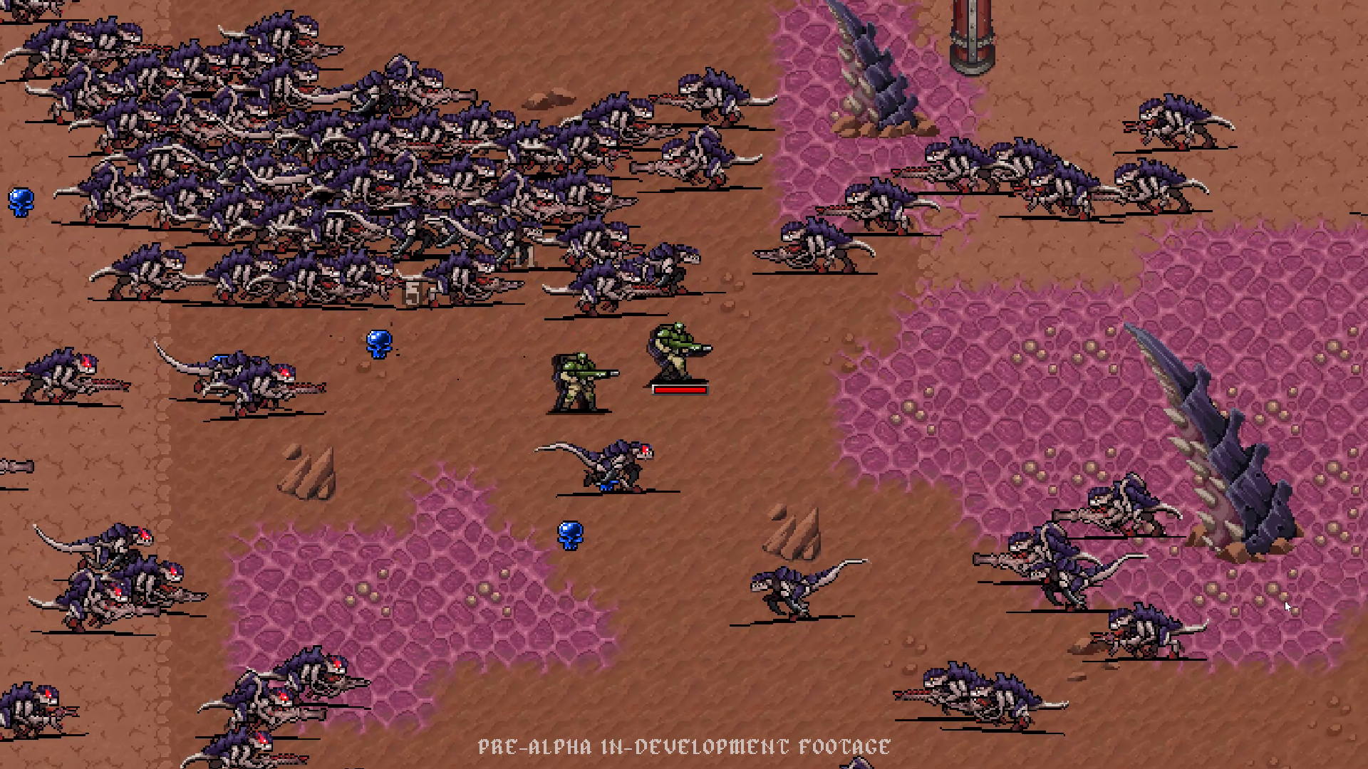 Champions and enemy hordes from the Warhammer Survivors announcement