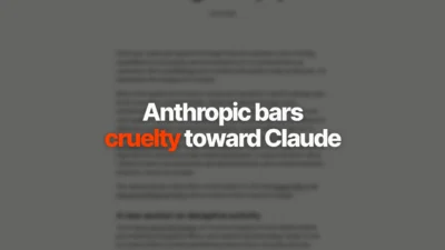 Anthropic bars cruelty toward Claude