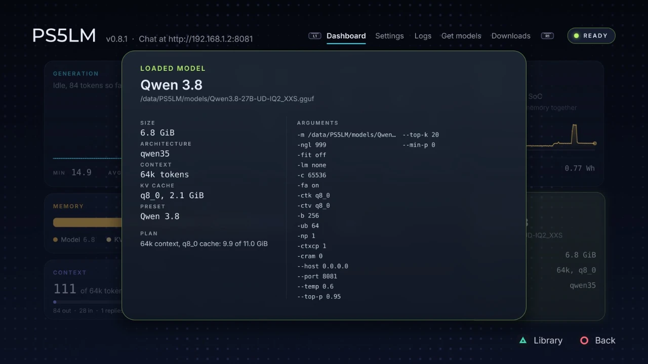jailbroken ps5 qwen ai model llama.cpp 3