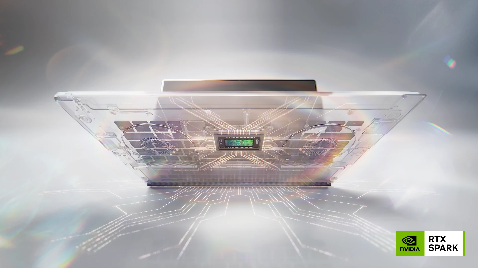 Official NVIDIA RTX Spark announcement image for the platform co-designed with MediaTek