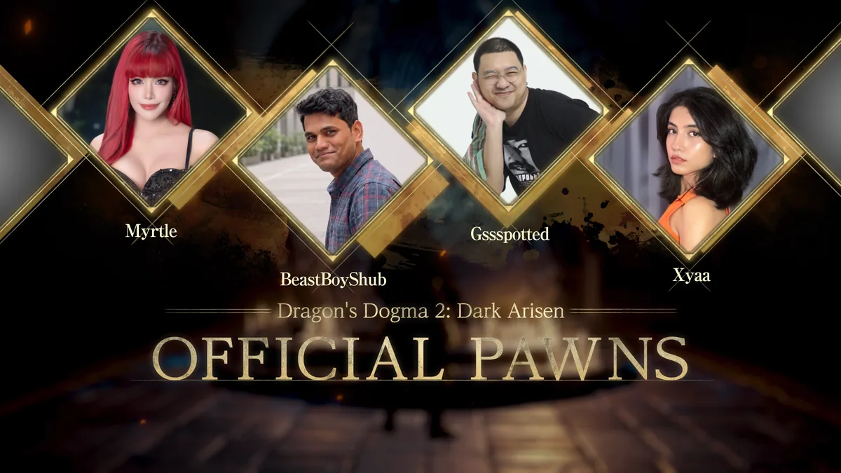Official Pawns in Dragon's Dogma 2: Dark Arisen including Filipino creator Myrtle Sarrosa