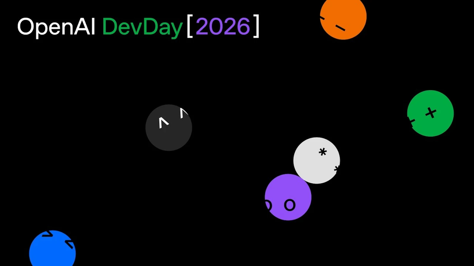 OpenAI DevDay 2026 event graphic with colourful abstract avatars, marking the event where the first GPT-6 models and Intelligent UI were introduced