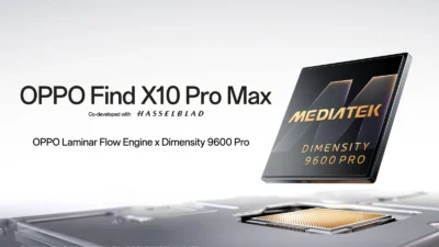 Official OPPO graphic for the Find X10 Pro Max and MediaTek Dimensity 9600 Pro announcement