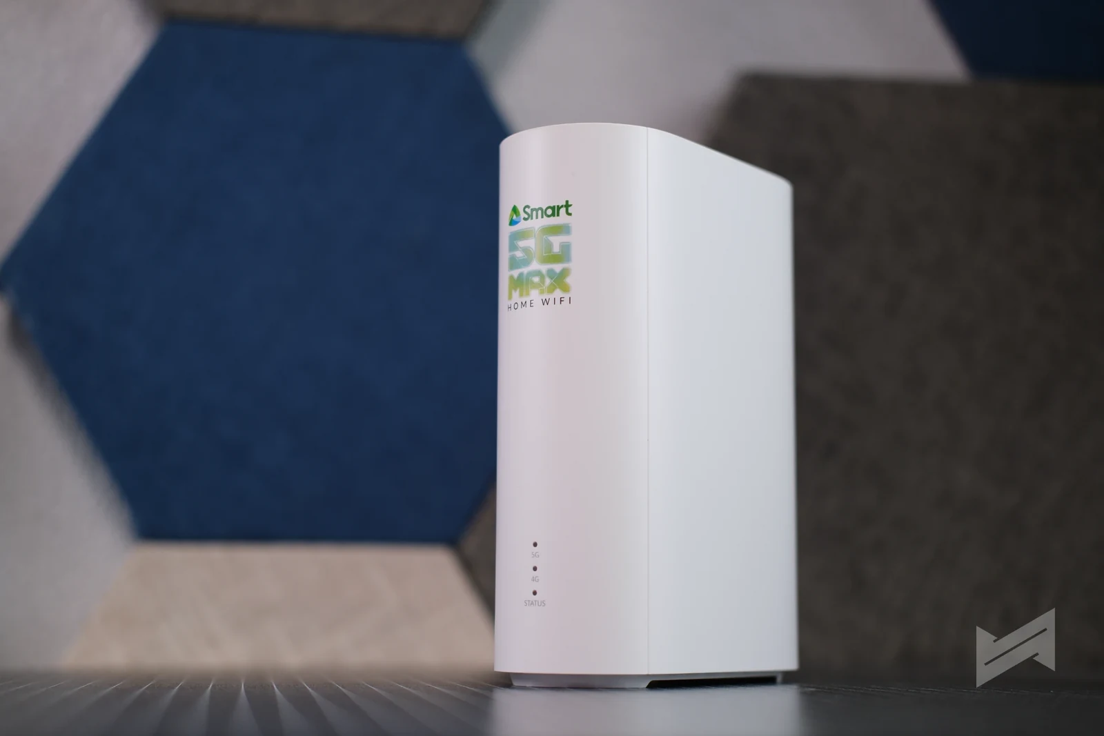 Smart 5G Max Home WiFi router shown during setup