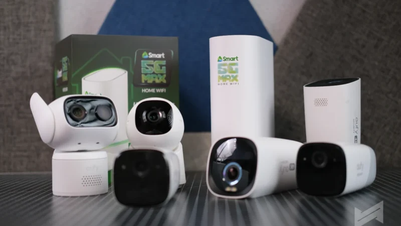Smart 5G Max Home WiFi router closeup